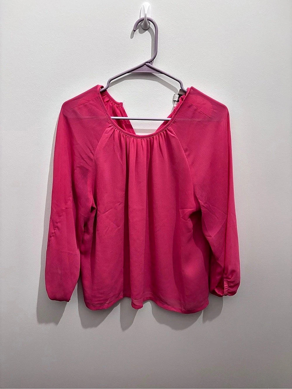 LOFT Pink Blouse Size XS